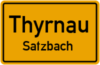 Satzbach in ThyrnauSatzbach