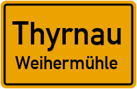 Straßenverzeichnis Thyrnau Weihermühle