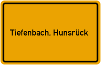 Branchenbuch von Tiefenbach, Hunsrück auf onlinestreet.de
