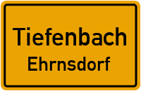 Straßenverzeichnis Tiefenbach Ehrnsdorf