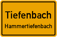Hauptstraße in TiefenbachHammertiefenbach