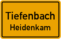 Kastanienweg in TiefenbachHeidenkam
