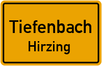 Straßenverzeichnis Tiefenbach Hirzing