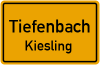 Straßenverzeichnis Tiefenbach Kiesling