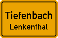 Straßenverzeichnis Tiefenbach Lenkenthal