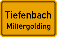 Straßenverzeichnis Tiefenbach Mittergolding