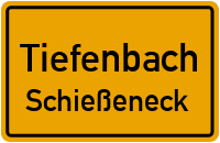 Straßenverzeichnis Tiefenbach Schießeneck