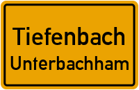 Straßenverzeichnis Tiefenbach Unterbachham