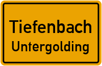 Straßenverzeichnis Tiefenbach Untergolding