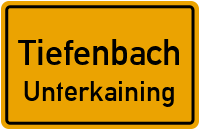 Straßenverzeichnis Tiefenbach Unterkaining