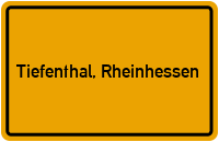 Branchenbuch von Tiefenthal, Rheinhessen auf onlinestreet.de