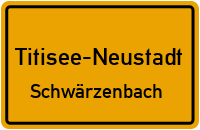 Schwärzenbach in 79822 Titisee-Neustadt (Schwärzenbach)