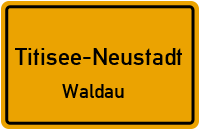 Bundesstraße in Titisee-NeustadtWaldau