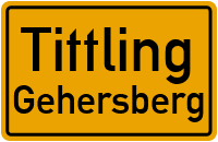 Gehersberg in TittlingGehersberg