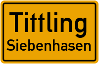Kaltenecker Straße in TittlingSiebenhasen