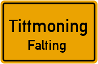 Straßenverzeichnis Tittmoning Falting