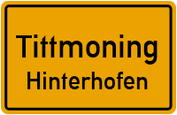 Straßenverzeichnis Tittmoning Hinterhofen