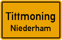 Straßenverzeichnis Tittmoning Niederham