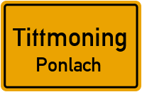 Straßenverzeichnis Tittmoning Ponlach