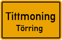 Bahnhofstraße in TittmoningTörring