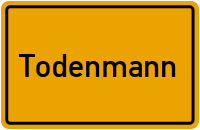 Todenmann in Niedersachsen