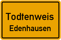 Brunnenstraße in TodtenweisEdenhausen