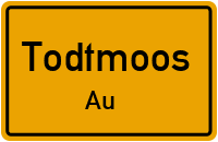 Straßenverzeichnis Todtmoos Au