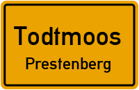 Straßenverzeichnis Todtmoos Prestenberg