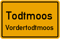 Murgtalstraße in 79682 Todtmoos (Vordertodtmoos)