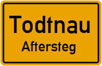 Straßenverzeichnis Todtnau Aftersteg