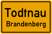 Straßenverzeichnis Todtnau Brandenberg