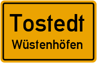 Wüstenhöfener Dorfstraße in TostedtWüstenhöfen