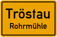 Straßen in Tröstau Rohrmühle