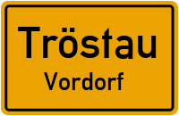 Straßen in Tröstau Vordorf