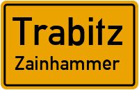 Straßen in Trabitz Zainhammer