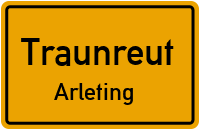 Straßen in Traunreut Arleting