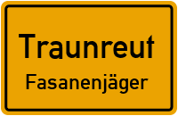 Wendelsteinstraße in TraunreutFasanenjäger