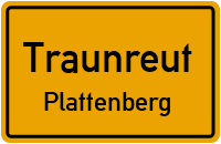 Straßen in Traunreut Plattenberg