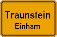 Römerstraße in TraunsteinEinham