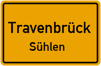 Sühlener Straße in TravenbrückSühlen