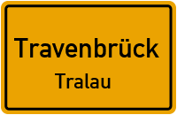 Ringstraße in TravenbrückTralau