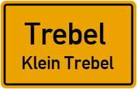 Hauptstraße in TrebelKlein Trebel