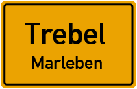 Straßen in Trebel Marleben