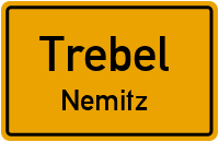 Straßen in Trebel Nemitz
