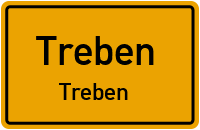 Bahnhofstraße in TrebenTreben