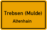 Straßen in Trebsen (Mulde) Altenhain