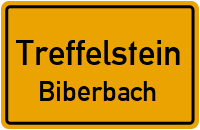 Bieberbacher Straße in TreffelsteinBiberbach