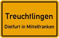 Altmühltalradweg in TreuchtlingenDietfurt in Mittelfranken