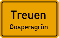 Dorfstraße in TreuenGospersgrün