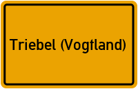 Tiefenbrunner Straße in Triebel (Vogtland)